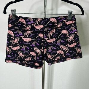 IAB MFG Unicorn Whale Flex Spandex Shorts